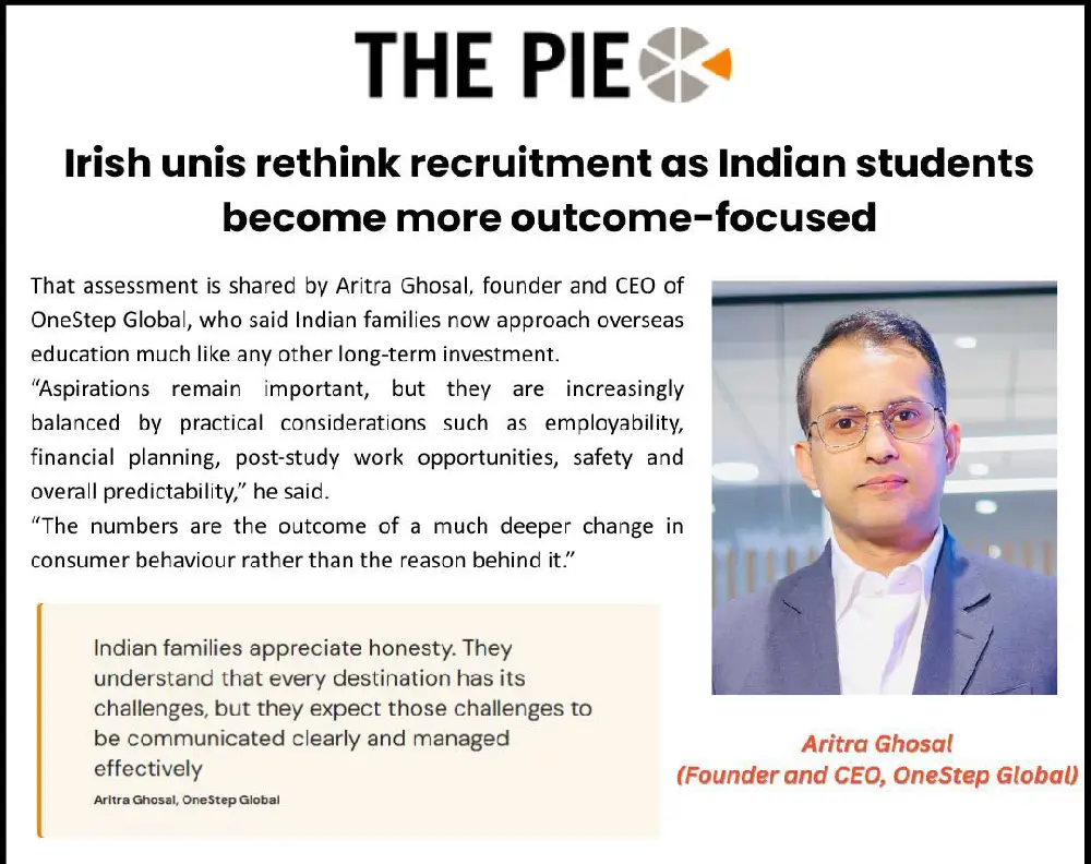 Irish unis rethink recruitment as Indian students