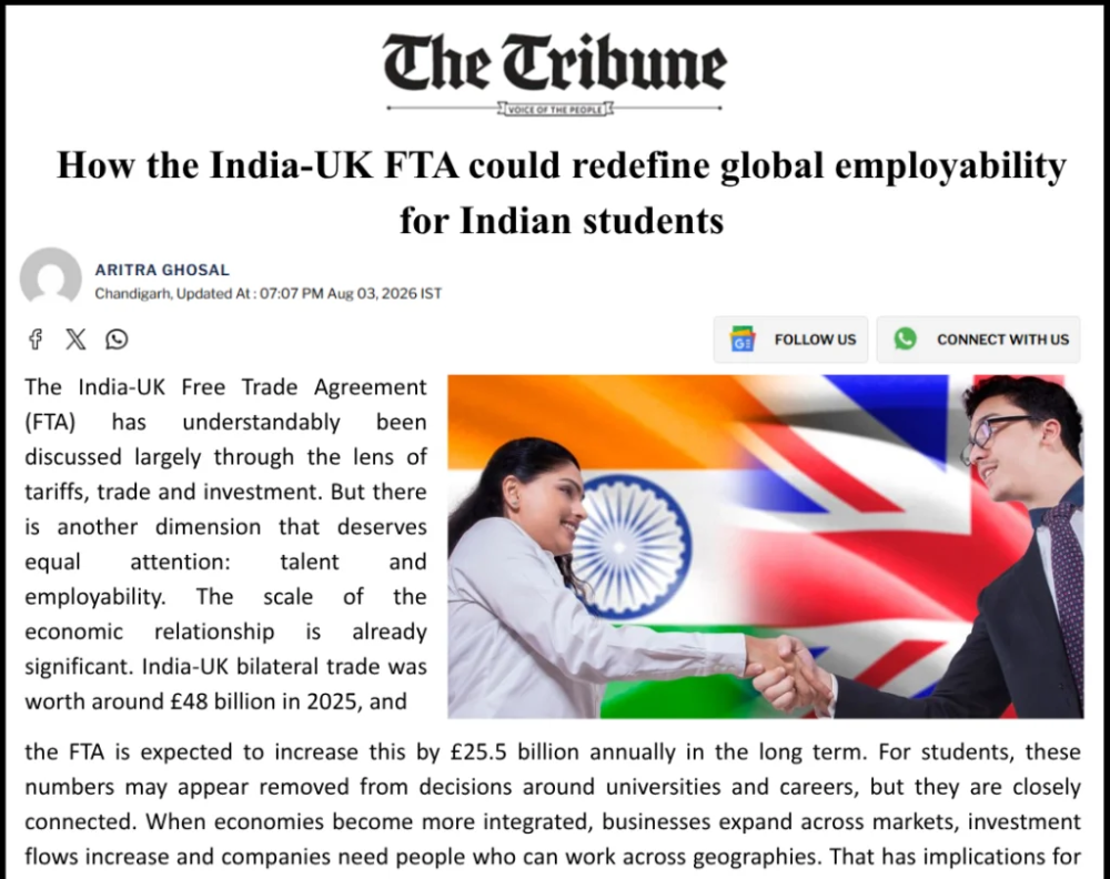 How the India-UK FTA could redefine global employability for Indian students